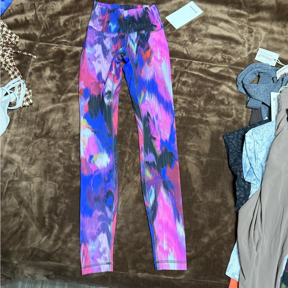 lululemon athletica Multicolor Patterned Leggings